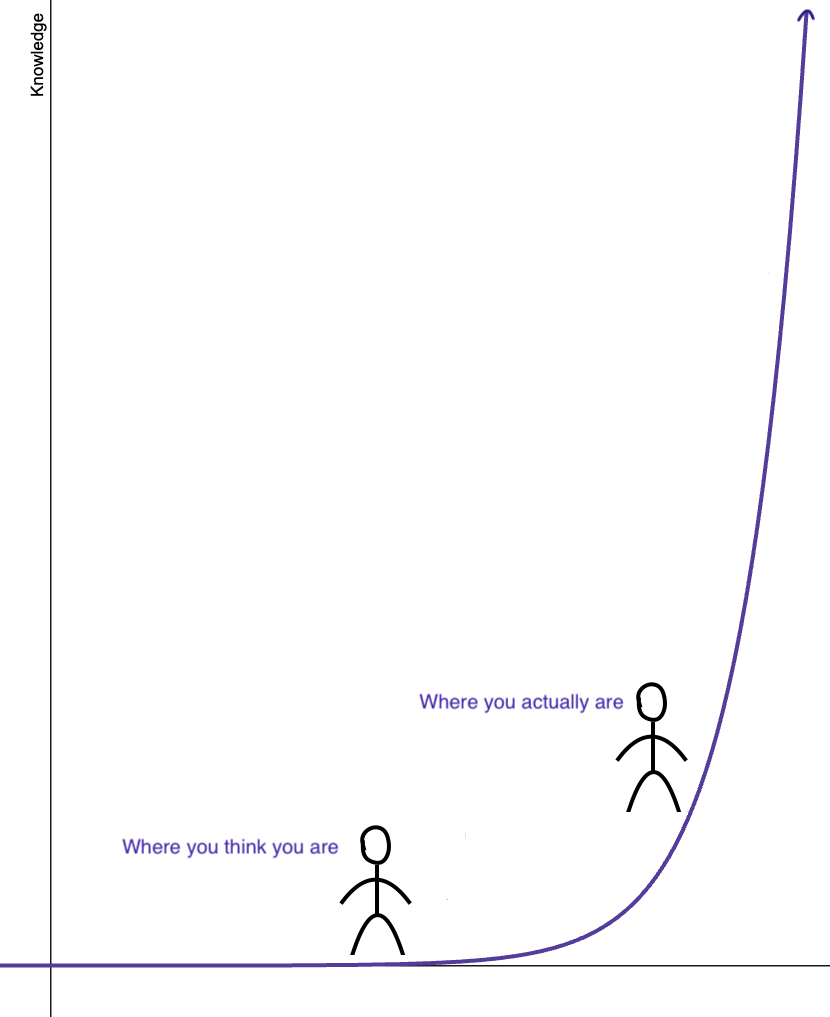 Dunning-Kruger effect - realistic assessment